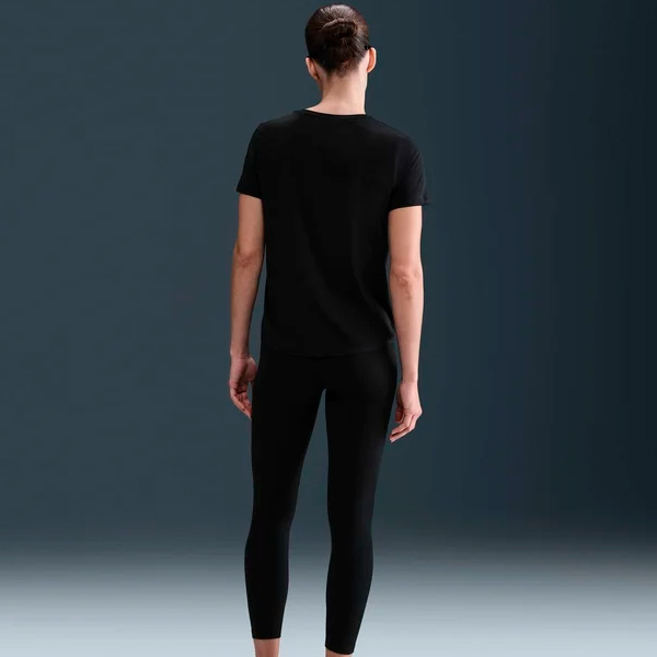 Футболка Nike W NK ONE CLASSIC DF SS TOP WT IB9408-010 р.M чорний