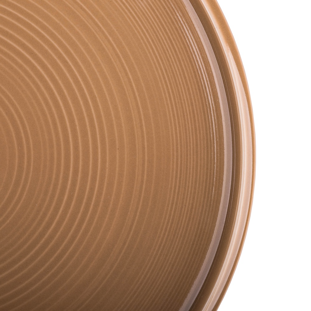 Тарелка обеденная Krauff Zen Brown 21,5 см 24-320-022