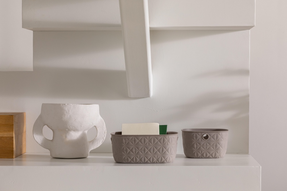 Кошик для зберігання Curver бежевий Softex 3 л 111x194x194 мм