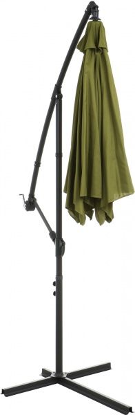 Парасоль садовий Indigo з нахилом оливковий FNGD-03 2,7 м