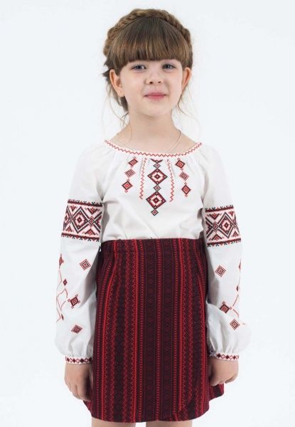 Вишиванка Гармонiя Рівненщина р.134 червоний 33287 