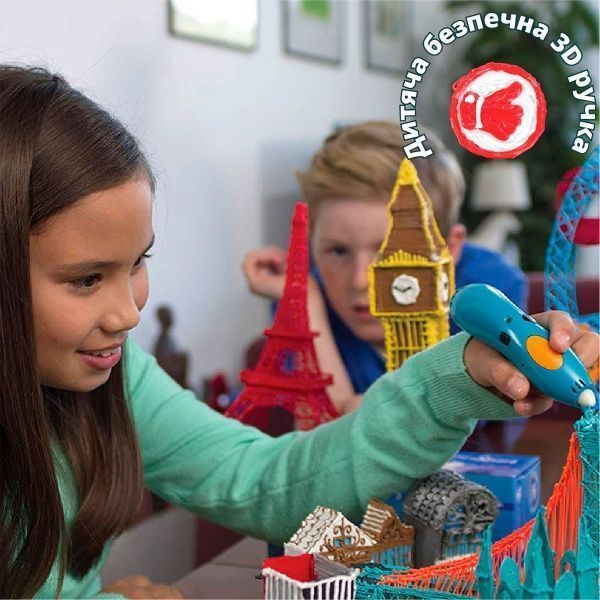 Набор 3Doodler Start Креатив (синяя 3D-ручка и стержни) 9SPSESSE2R