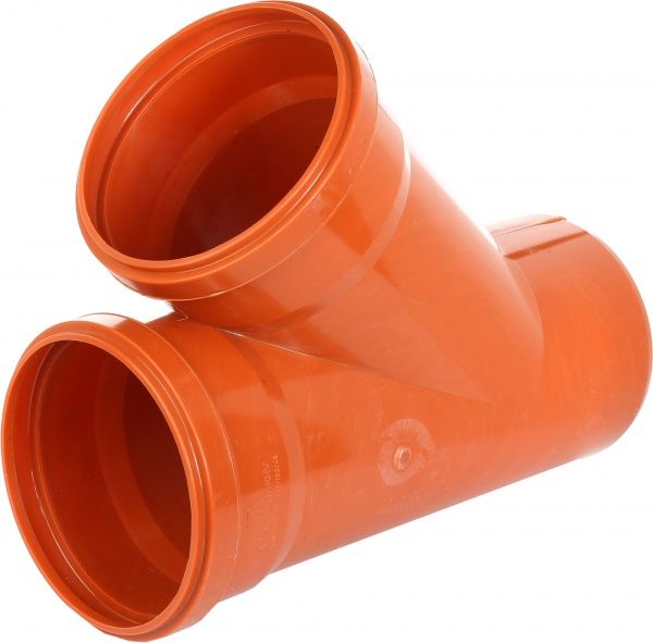 Трійник ПВХ d160x160x45° Інсталпласт