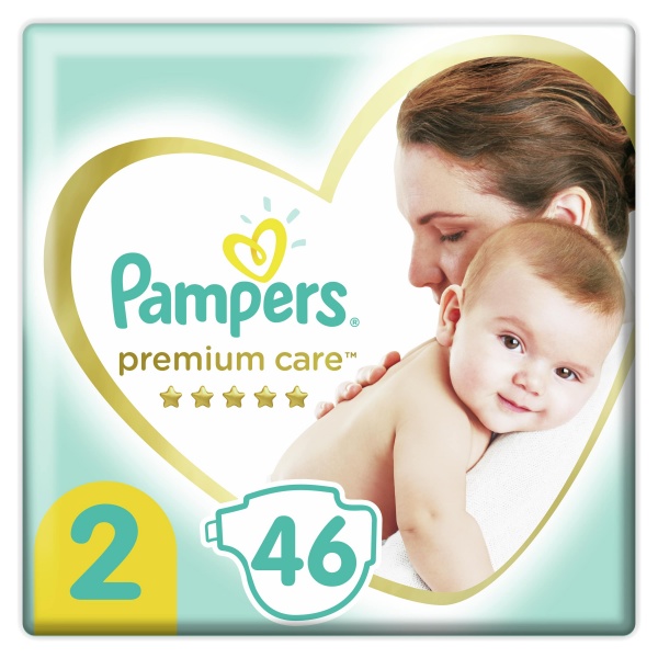 Подгузники Pampers Premium Care Размер 2 (4-8 кг)
