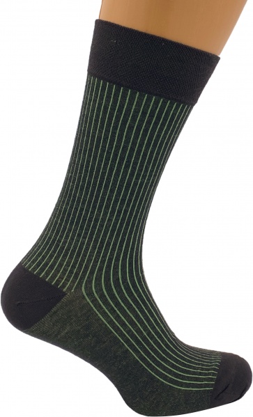 Носки мужские Cool Socks 16742 р. 29-31 черный с салатовым 1 пар 