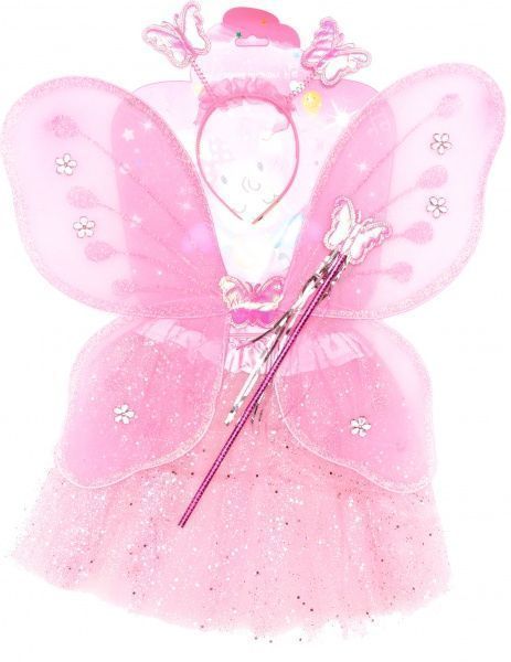 Костюм дитячий карнавальний рожевий 513559 