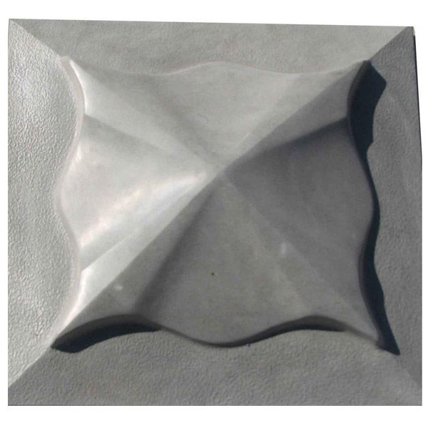 Кришка для колони 450x450x25 мм сіра