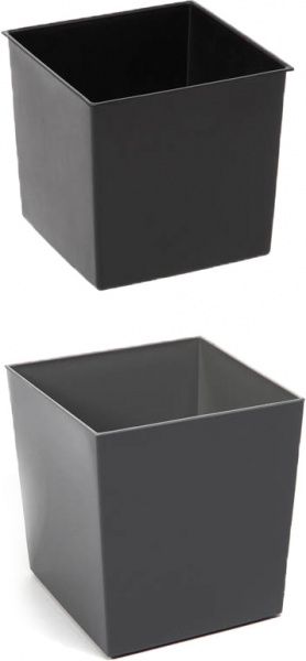 Горщик Lamela ЮКА 190 квадратний 6л червоний 