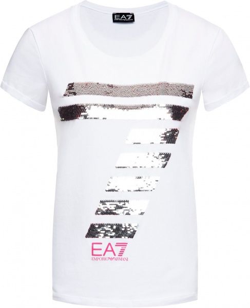 Футболка EA7 T-short 3HTT41-TJ12Z-1100 L білий