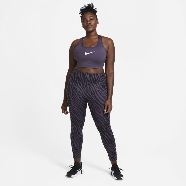 Лосины Nike W One 7/8 AOP TGT ICNCLSH DC5276-573 р.XS черно-белый