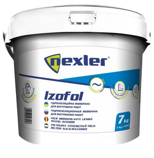Гидроизоляция NEXLER Izofol 7 кг 