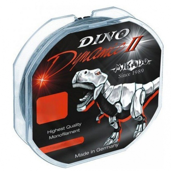 Леска Mikado DINO DYNAMIC II (СЕРЫЙ) 30м 0,18мм 4,9кг