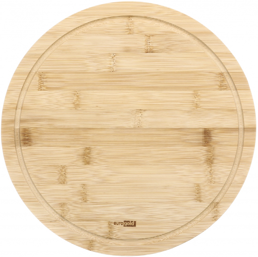 Доска сервировочная Eurogold для пиццы Bamboo 31х1,5 см