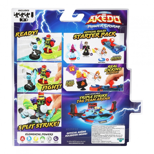 Ігровий набір Akedo Кік-атака Power Storm Павер Сторм 123218 