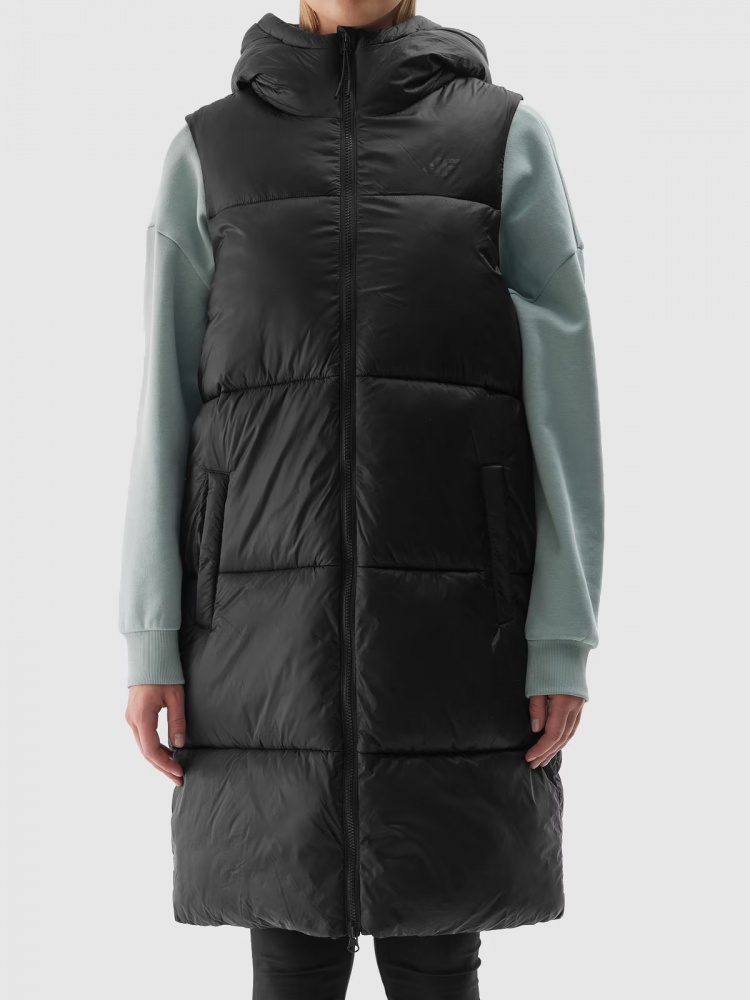 Жилет 4F VEST JACKET F143 4FWAW24TVJAF143-20S р.XS черный