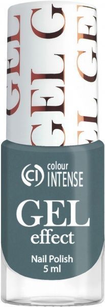 Лак для ногтей Colour Intense Gel Effect 65 044 Темно-серый 5 мл 