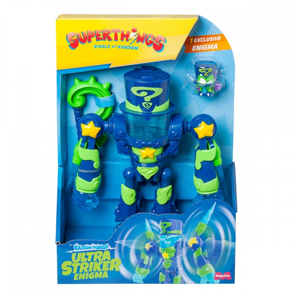 Фігурка анімаційного персонажа SuperThings Kazoom Power Ультрастрайкер Енігма PSTSP116IN240