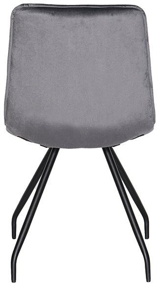 Стул обеденный Роуз X-2007 черный/серый