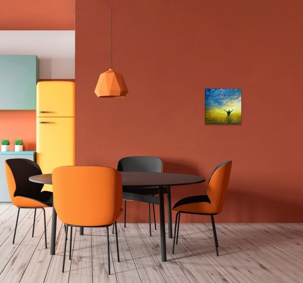 Картина-открытка Живи для .... 15x15 см 