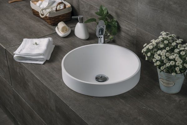 Умывальник Alex Baitler Solid Surface 435x435x130