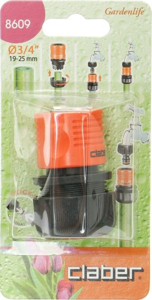 З'єднання з затиском Claber 3/4