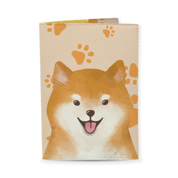 Обкладинка для паспорта Just Cover! Собака Сіба-Іну 