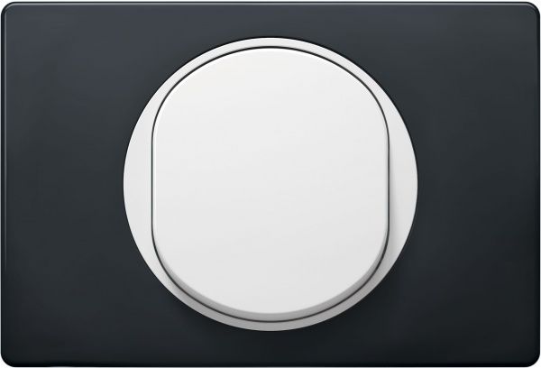 Выключатель одноклавишный Aling-Conel Eon без подсветки 10 А 250В белый E605.0