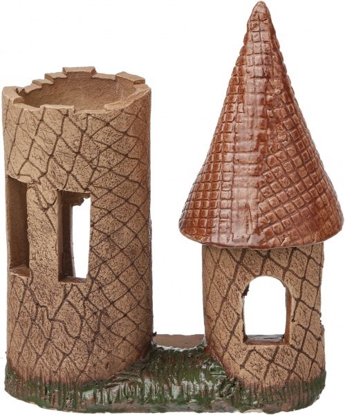 Декор для акваріума Природа Башта міні подвійна 13х17 см