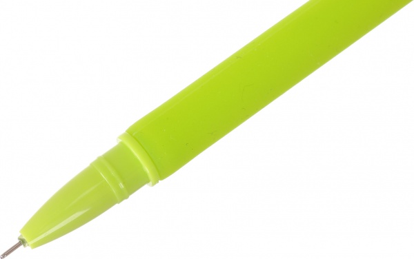 Ручка гелевая Одуванчик белая 