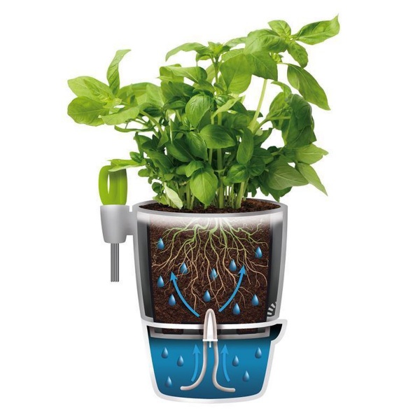 Аксесуар для подвійного вазону Elho круглий (315818) 