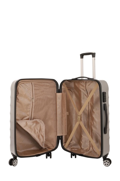 Валіза 42 л сірий MCS V343 на 4 колесах S 20