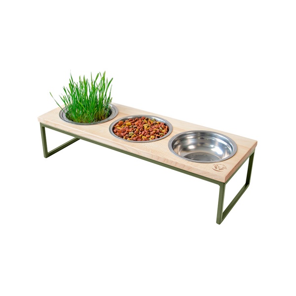 Миска потрійна 10 центів для Джека №3 S 3х450 мл хакі