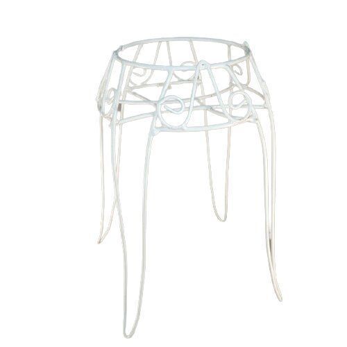 Підставка під вазон Італія 40 круглий білий (4032020/8032220) 