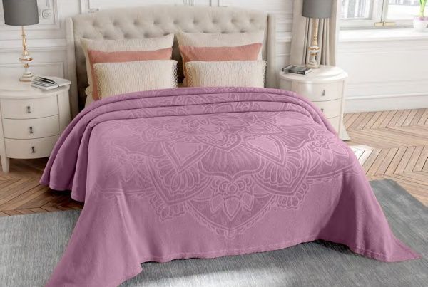 Покривало Sitio 230x270 см La Nuit пудровий 