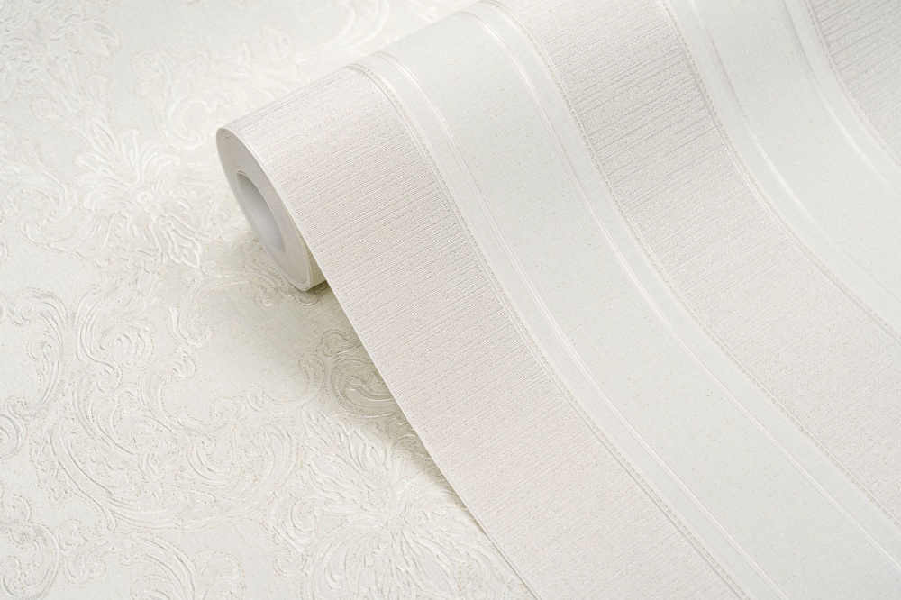 Шпалери вінілові на флізеліновій основі Слов'янські шпалери Elegance collection Ажур 2 2408-05 1,06x10,05 м