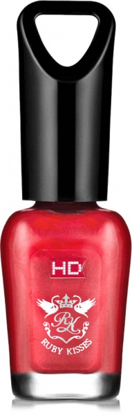 Лак для ногтей Kiss HD Mini №16 сладкая клубника 8 мл 