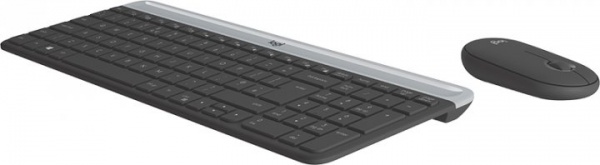 Комплект клавиатура и мышь Logitech MK470 Slim Wireless Keyboard and Mouse Combo Graphite 