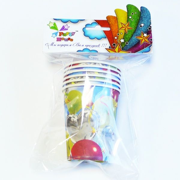 Стакан паперовий Party House 6 шт.(4822621792494)