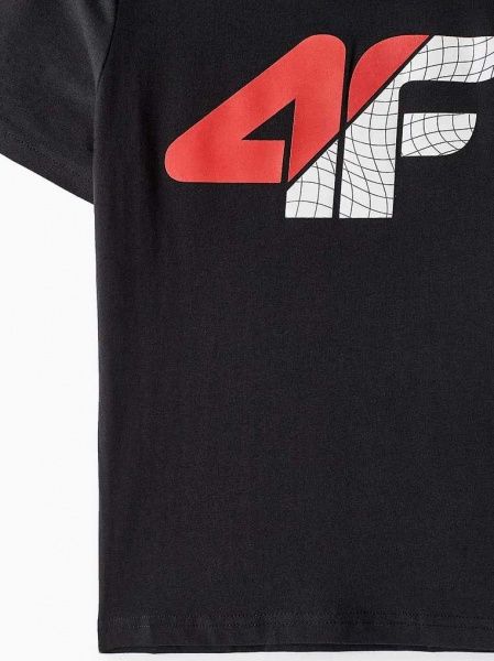 Футболка 4F HJL20-JTSM022A 146 чорний