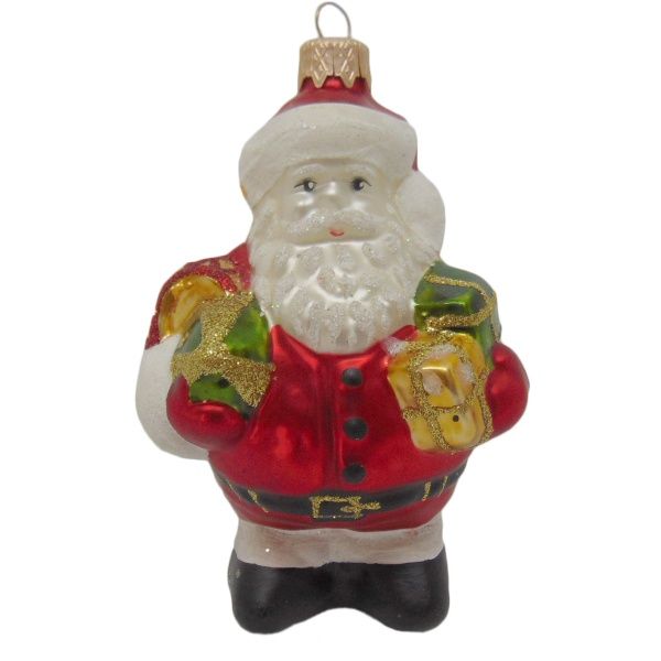 Ялинкова іграшка формова Ф-394 Санта 11,5 см 
