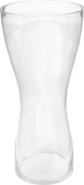 Ваза скляна пісочний годинник h400 d190(150) Теамо