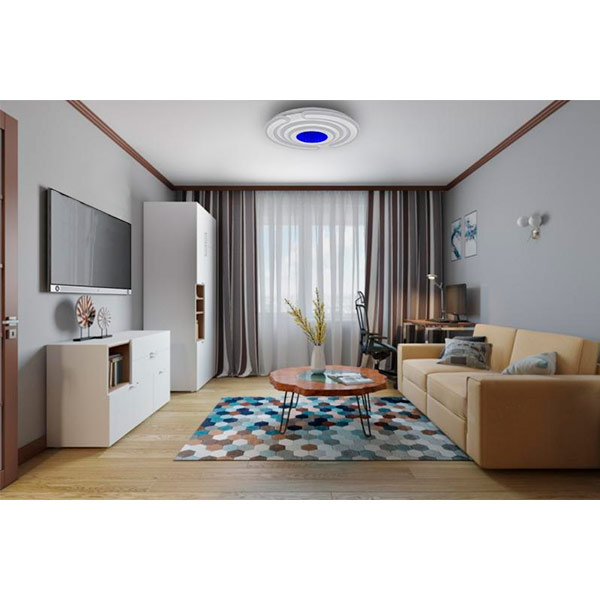 Люстра светодиодная Hopfen EN RGB Tunnel с пультом ДУ 70 Вт белый 