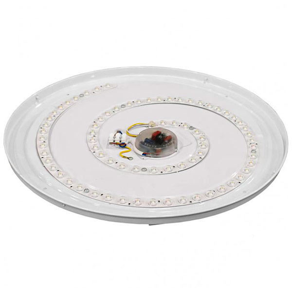 Светильник светодиодный Accento lighting Shine R пульт ДУ 90 Вт белый с черным 3000-6000 К