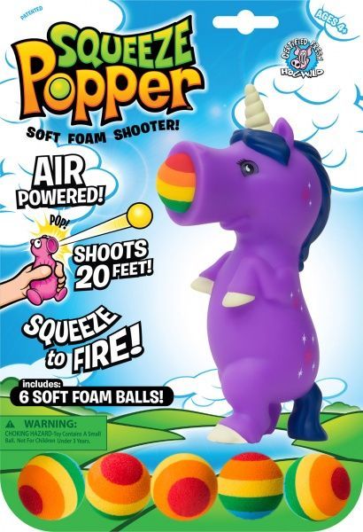 Стріляюче звірятко Squeeze Popper Єдиниріг 54907 