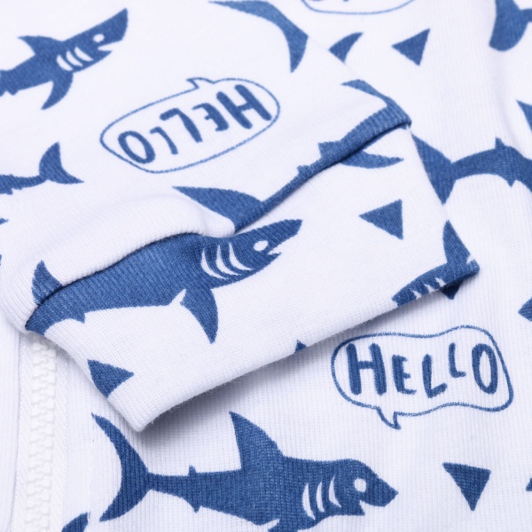 Комбінезон для хлопчика Татошка 1505259ак р.128 білий із синім 