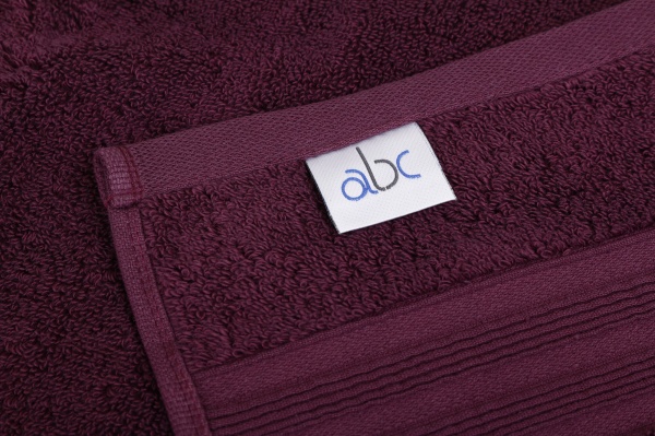 Рушник 011 Plum 50x90 см сливовий ABC 