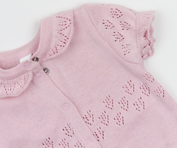 Комбинезон для девочки Mariknit р.62 розовый 1289 