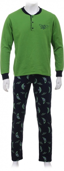Піжама чоловіча Trio Andersen р. XXXL зелений із синім