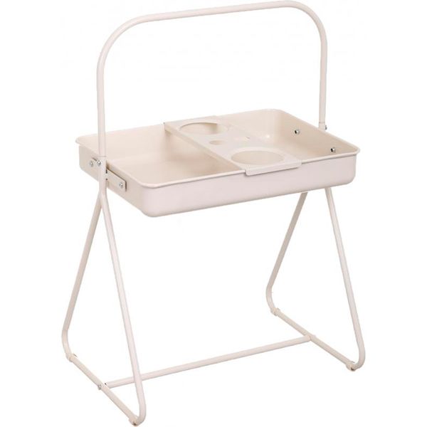 Стіл кавовий Генуя бежевий 460x350x690мм 