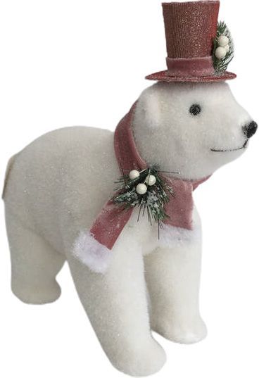 Декорація новорічна Ведмідь 43х33 см EPI-F419A1481-20 